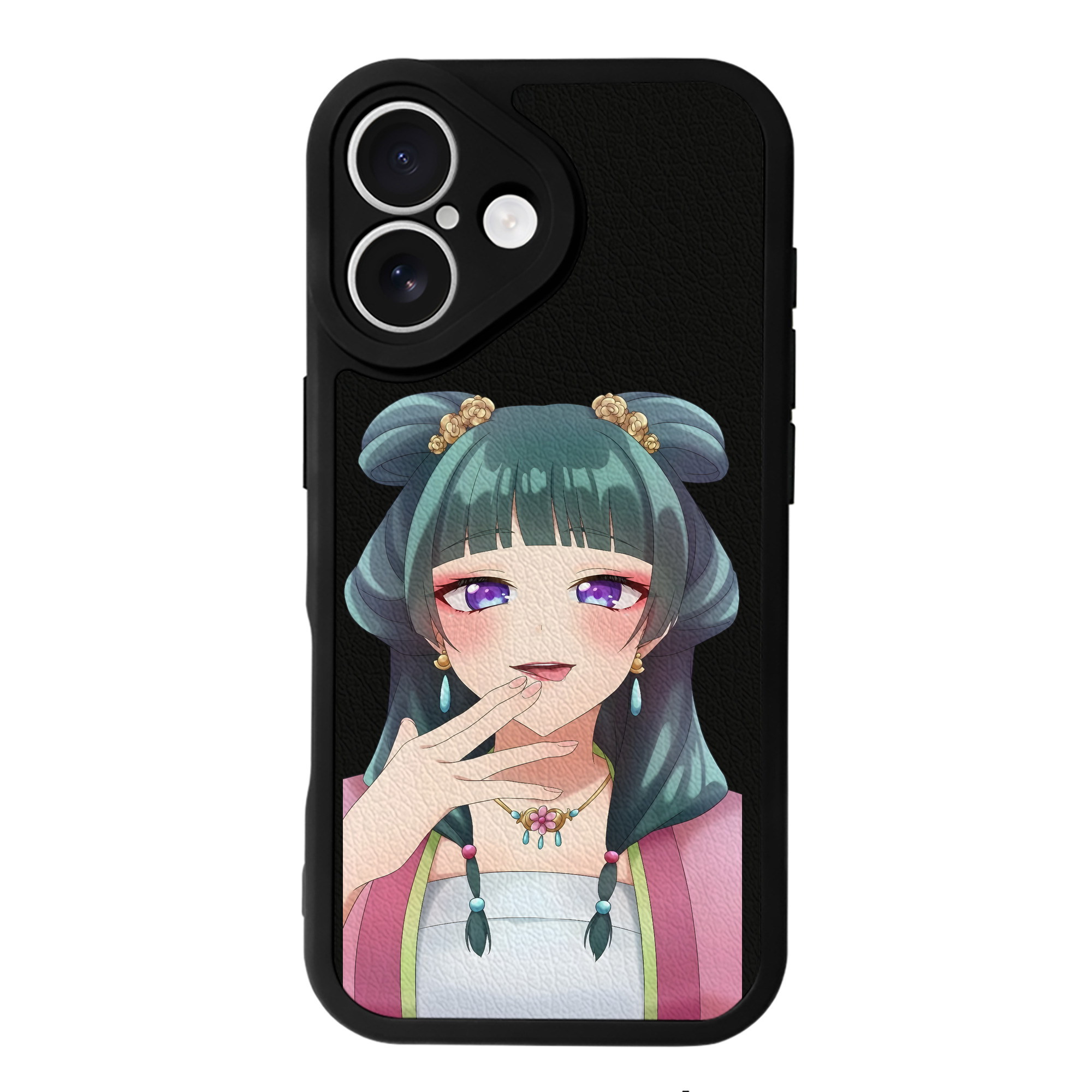 薬屋のひとりごと The Apothecary Diaries 【iPhone 16シリーズ対応】シリコンスマホケース（レザー調） 材質：シリコン